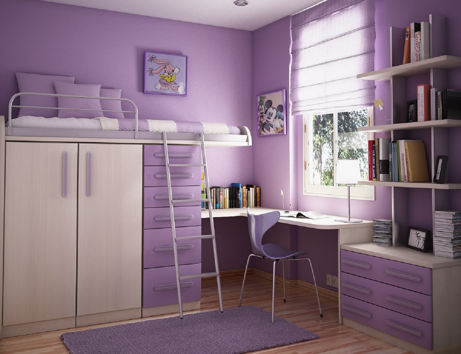 Declutter the Kids’ Rooms: Set Up like a Classroom
