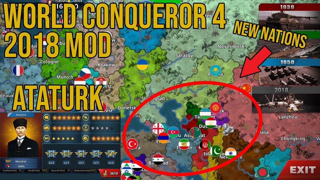 World Conqueror 4 – Relive The History Of World War-II !!
